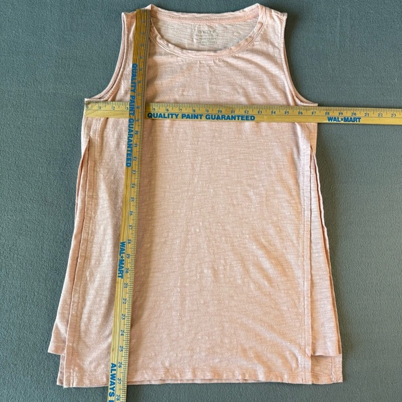 Chicos The Ultimate Tee Sleeveless Pink Top size 0 = Size small 4‎ cotton modal - Picture 5 of 9